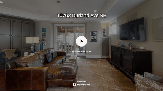 Matterport in 10763 Durland Ave NE
