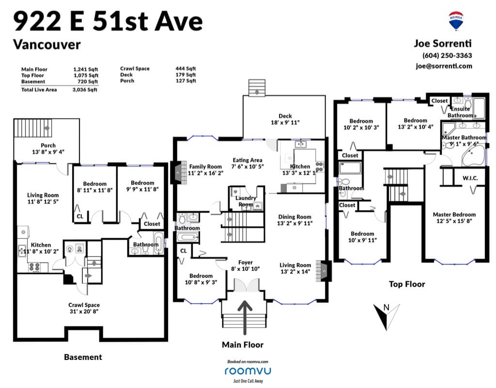 Vancouver Real Estate Floor Plans