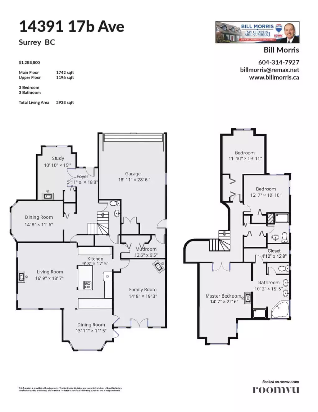 floor plan in 14391 17B Ave