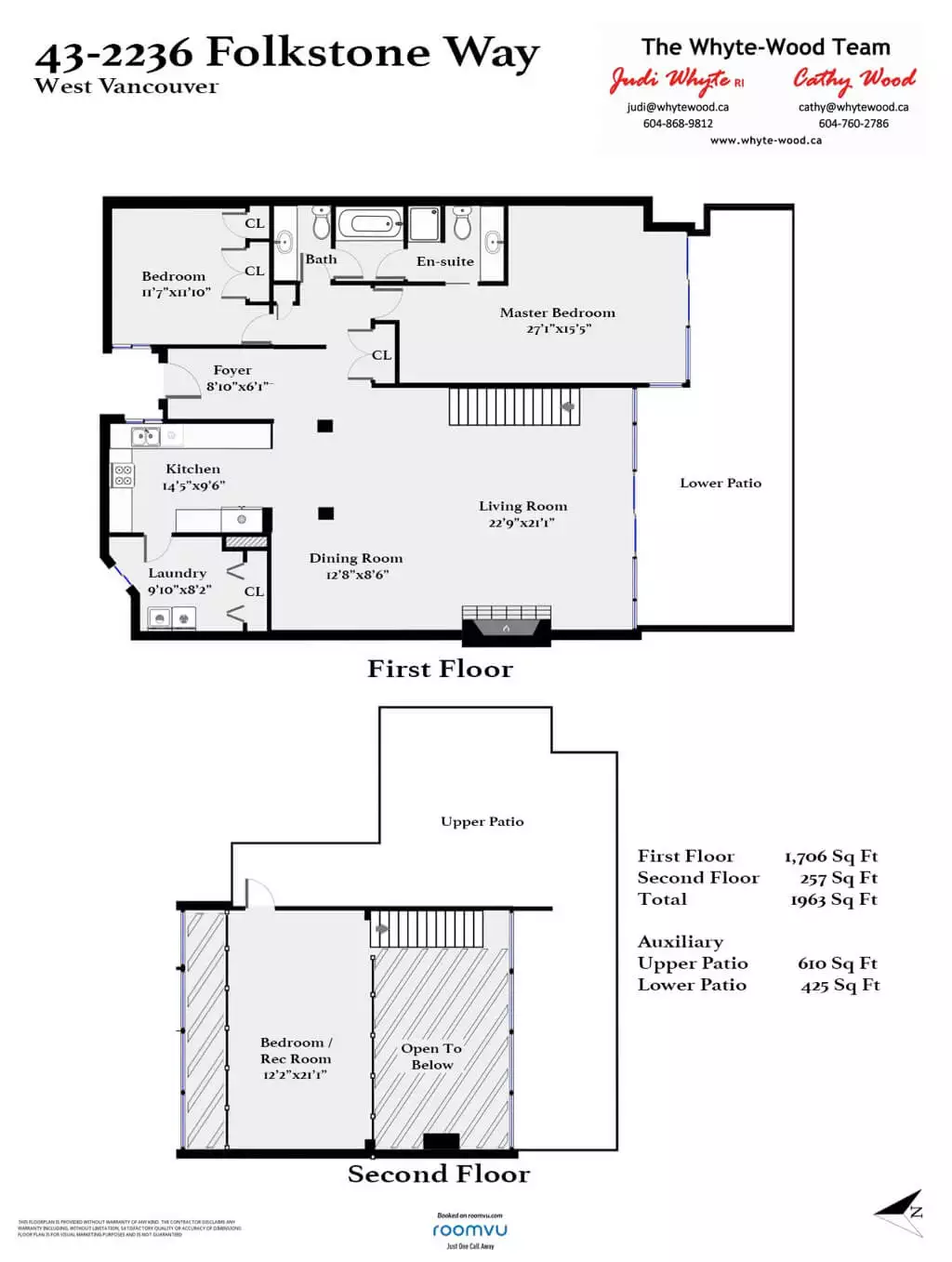 floor plan in 43-2236 Folkestone Way
