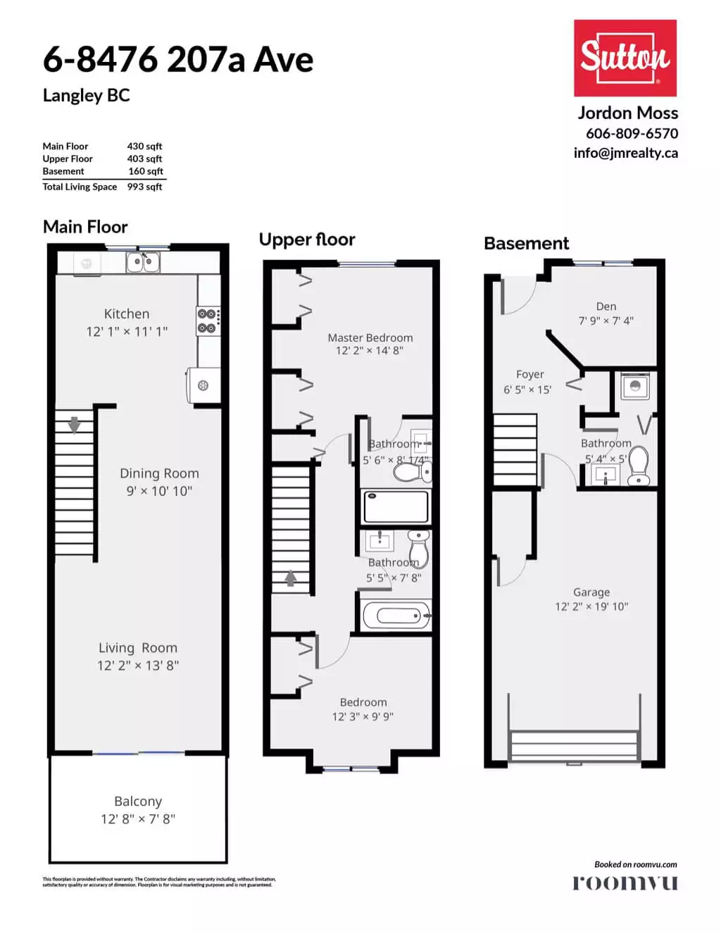 floor plan in 6-8476 207a Street