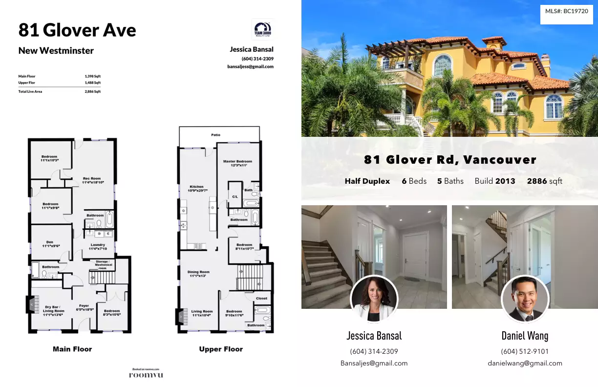 Feature Sheets in 81 Glover Ave