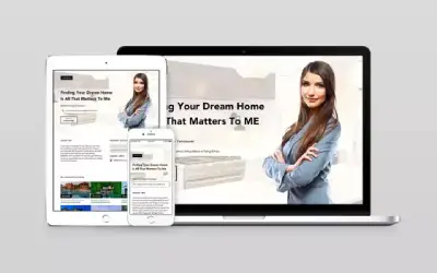 Agent Website in action